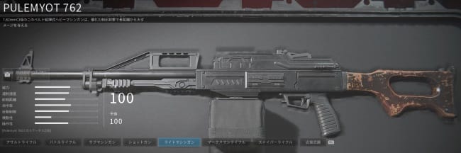 COD MW3のPULEMYOT 762